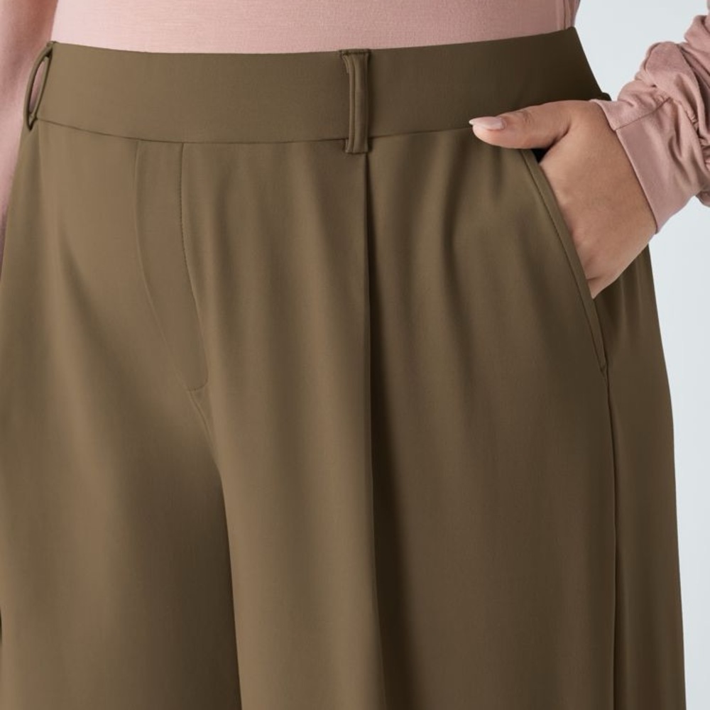 Halara Flex DayStretch High Waisted Pocket Straight Leg Pants - Picture 8 of 12